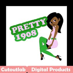 Alpha kappa alpha sorority SVG Files For Silhouette, Files For Cricut, SVG, DXF, EPS, PNG Instant Download