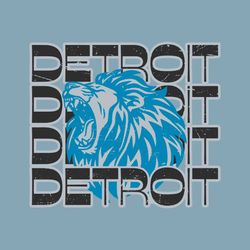 Vintage Detroit Lions Football Svg Digital Download