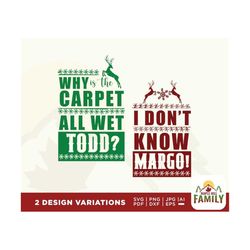 Christmas Vacation Todd And Margo Svg, Couple Christmas Svg, Christmas Svg, Ugly Christmas Svg, Funny Christmas, Couples