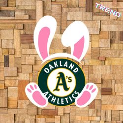 Oakland Athletics Easter Bunny Svg Digital Download