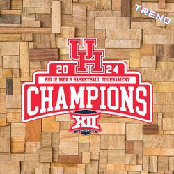 Houston Cougars Big 12 Champions 2024 Svg