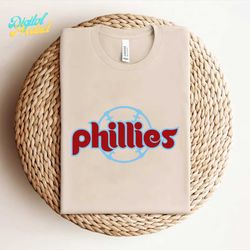 Retro Philadelphia Phillies Baseball SVG
