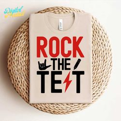 Rock The Test Student Testing PNG