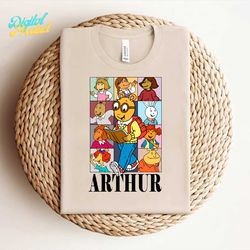 Arthur And Friends 90s Cartoon Characters SVG