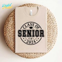 Senior 2024 SVG, Senior Class of 2024 SVG, Class Of 2024 Png, Senior 2024 Shirt Svg, Graduation Gifts, Graduate, Cut Fil