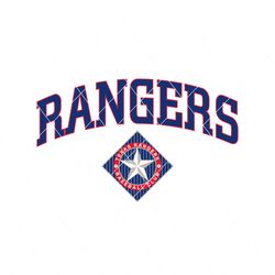 Texas Rangers Baseball MLB Svg Cricut Digital Download