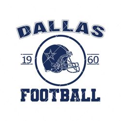 Dallas Football Cowboys Helmet Svg Digital Download