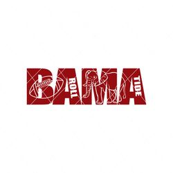 Alabama Crimson Tide NCAA SVG