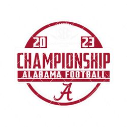 Alabama Crimson Tide SEC Championship SVG