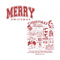 Merry Swiftmas Christmas Taylors Version SVG