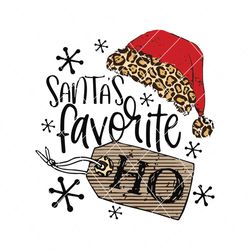 Retro Santas Favorite Ho SVG