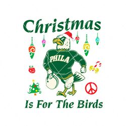 Christmas Is For The Birds NFL Team SVG