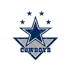 Dallas Cowboys Football Logo Svg Digital Download