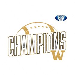 Washington Huskies Football Champions 2023 Svg