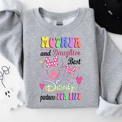 Mother and Daughter Best Disney Partners For Life SVG