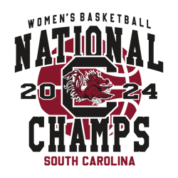 Womens Basketball National Champs South Carolina SVG