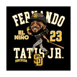 San Diego Padres Fernando Tatis Jr Baseball Png