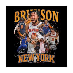 New York Knicks Jalen Brunson Basketball Player Png
