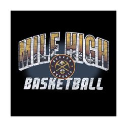 Mile High Denver Nuggets Basketball Png