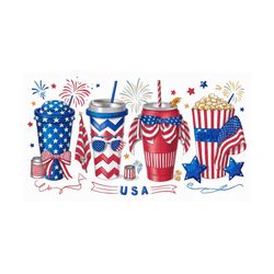 America Obsessive Cup Disorder 4th of July Png
