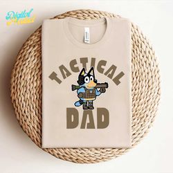 Tactical Dad Bandit Heeler Bluey Father SVG