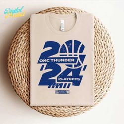Basketball 2024 OKC Thunder Playoffs NBA Svg Digital Download