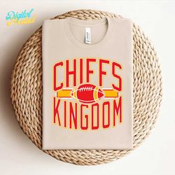 Chiefs Kingdom Football Svg Digital Download
