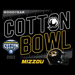 Goodyear Cotton Bowl 2023 Mizzou SVG