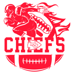 Kansas City Chiefs Player Football SVG Digital Download