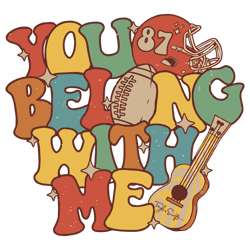Retro You Belong With Me Taylor Travis SVG