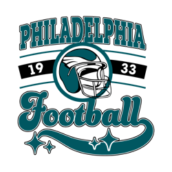 Philadelphia Football 1933 NFL Team SVG