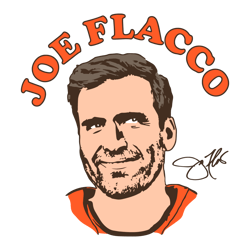 Cleveland Browns Player Joe Flacco Svg Digital Download