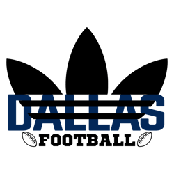 Dallas Football Adidas Logo SVG Digital Download