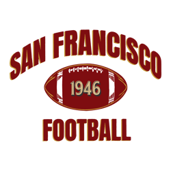 San Francisco Football 1946 Svg Digital Download