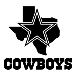 Cowboys Dallas Map SVG Cricut Digital Download