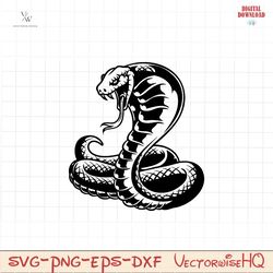 Cobra Snake Svg File | Snake Head Svg | Snake Svg | Snake Shirt Svg | King Cobra Svg | Svg Png Eps Files for Cricut Silh