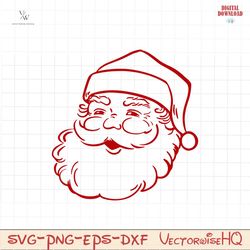 Vintage Santa svg, Old School Father Christmas, Santa Claus Svg, Instant download, digital download, Santa png, cricut -