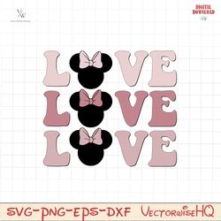 Love Mouses PNG, Retro Valentines Png