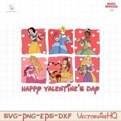 Princess Squad Png, Happy valentine day Png, Princess Best Friends Png