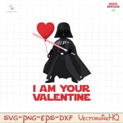 I am your valentine PNG, Star Wars Valentines Day Disney PNG