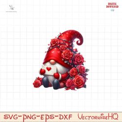 Rose gnome PNG clipart