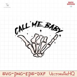Call me baby PNG file, Happy Valentine Png