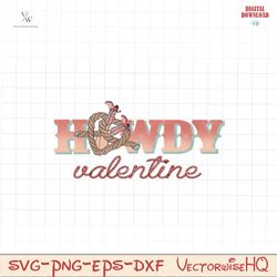 Western Howwdy Valentines Day PNG file