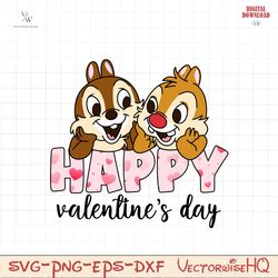 Chip And Dale High Quality Png File,Happy Valentine Png