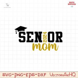 Mom senior 2024 SVG