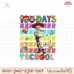 100 DAYS OF SCHOOL Jessie PNG