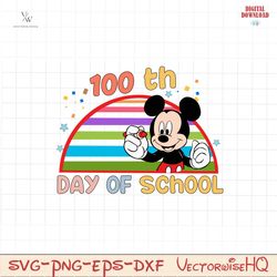 100th daisy Mickey PNG file