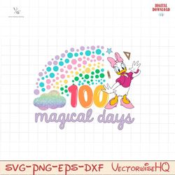 100 days Magical daisy dusck PNG
