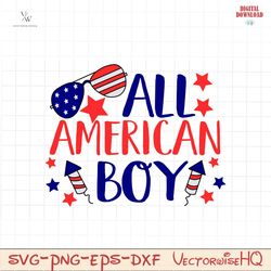 all american boy SVG PNG, 4th of July SVG Bundle