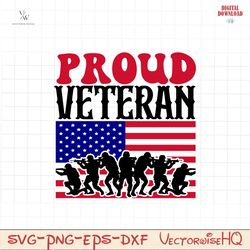 Proud veteran SVG PNG, 4th of July SVG Bundle